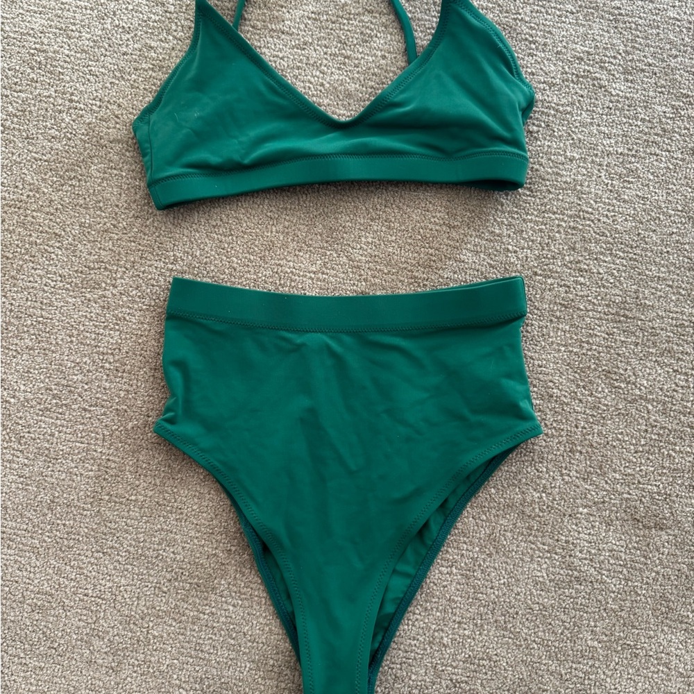 Emerald Green Bikini Set
